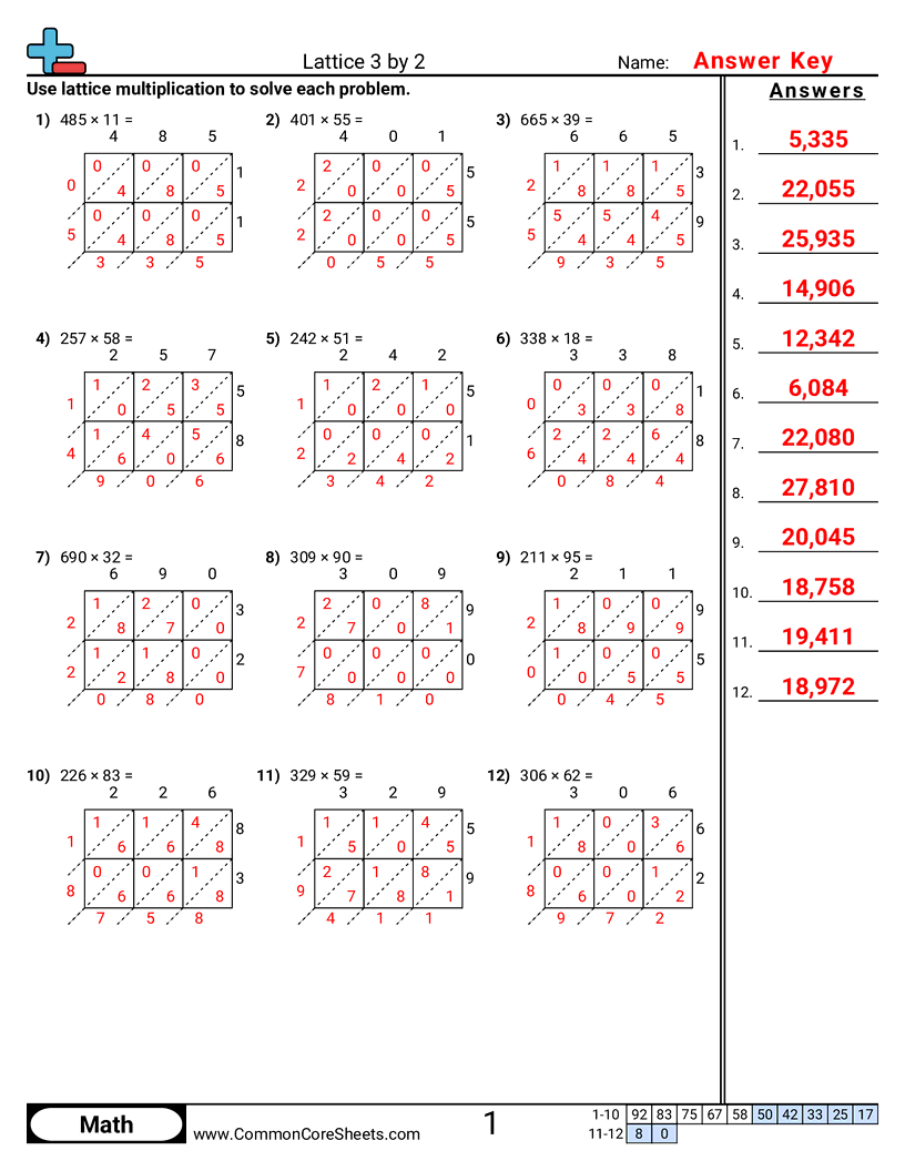 Related worksheet